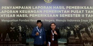 Bupati Anwar Sadat Hadiri Penyerahan LHP LKPP 2023