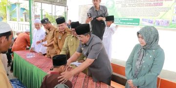 Peringati 10 Muharram 1446 H, Bupati Anwar Sadat Berikan Santunan Anak Yatim/Piatu dan Kaum Duafa