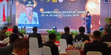 Hadiri Peringatan Hari Bhayangkara ke-78, Ini yang Disampaikan Gubernur Al Haris