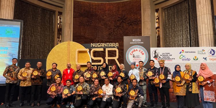 Bukti Konsisten Perangi Stunting dan Kemiskinan, Pertamina EP Jambi Field Sabet 2 Penghargaan Nusantara CSR Award 2024