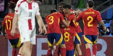 Libas Georgia 4-1, Spanyol Lawan Jerman di Perempat Final Euro 2024