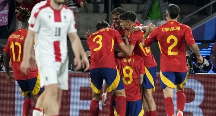 Libas Georgia 4-1, Spanyol Lawan Jerman di Perempat Final Euro 2024