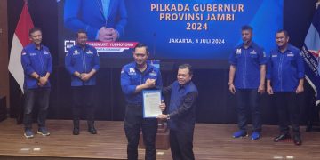 Resmi! Demokrat Usung Haris-Sani di Pilgub Jambi 2024