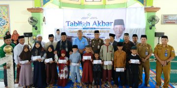 Semarak Muharram, Wagub Abdullah Sani Santuni 175 Anak Yatim se-Kecamatan Betara