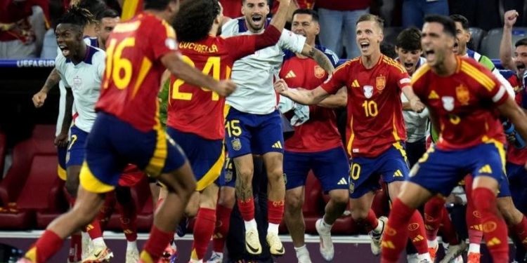 Lamine Yamal Cetak Gol Spektakuler, Spanyol ke Final Euro 2024 Usai Taklukkan Prancis 2 -1