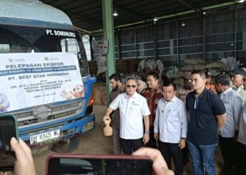 Mendag Zulhas Lepas Ekspor Pinang Jambi ke India dan Banglades