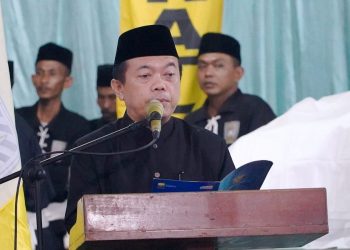 Gubernur Al Haris Hadiri Pengesahan Ratusan Warga Baru PSHT Tanjab Timur