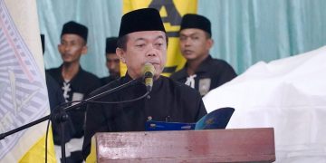 Gubernur Al Haris Hadiri Pengesahan Ratusan Warga Baru PSHT Tanjab Timur