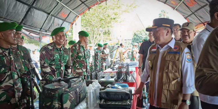 Dipimpin Menko Perekonomian Airlangga, Gubernur Al Haris Ikuti Apel dan Simulasi Karhutla di Sumsel