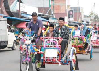 Meriahkan Hari Jadi ke-59 Tanjab Barat dan HUT ke-79 RI, Pemkab Tanjab Barat gelar Sunatan Massal