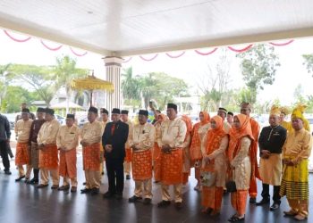 Bupati dan Wakil Bupati Hadiri Rapat Paripurna Istimewa Peringatan Hari Jadi Kabupaten Tanjab Barat ke-59