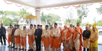 Bupati dan Wakil Bupati Hadiri Rapat Paripurna Istimewa Peringatan Hari Jadi Kabupaten Tanjab Barat ke-59