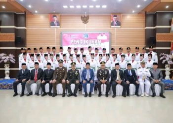 Bupati UAS Resmi kukuhkan 35 Anggota Paskibraka Tanjung Jabung Barat