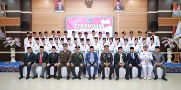 Bupati UAS Resmi kukuhkan 35 Anggota Paskibraka Tanjung Jabung Barat