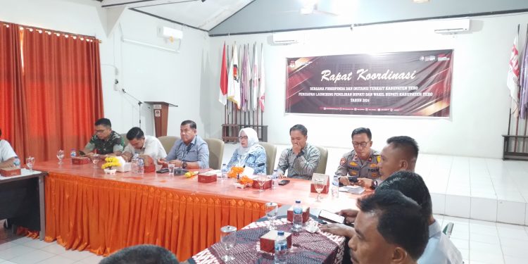 Sukseskan Pilkada, KPUD Tebo Gelar Rakor Persiapan Launching Pilkada 2024