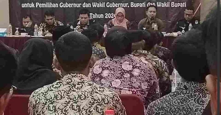 KPU Tebo Bimtek PPK dan Ketua PPS se-kabupaten Tebo