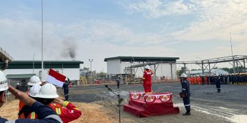 Rayakan HUT ke – 79 RI, SKK Migas Sumbagsel Laksanakan Upacara di 3 Titik Lokasi KKKS