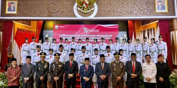 Hadir di pengukuhan Paskibraka Provinsi Jambi, Edi Purwanto: Selamat Bertugas, Laksanakan Tugas dengan Baik