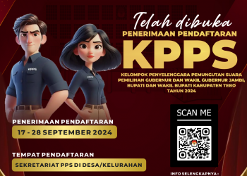 Pengumuman Penerimaan Pendaftaran KPPS Pilkada Serentak Tahun 2024