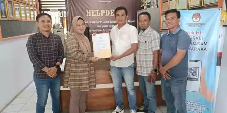 KPU Tebo Nyatakan Berkas Paslon Agus-Nazar Lengkap