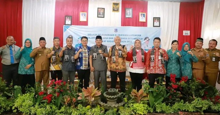 Kelurahan Mekar Jaya Masuk 5 Besar Terbaik di Regional I Sumatera