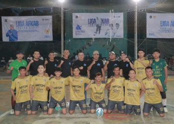 Bupati Anwar Sadat Resmi Buka Liga Asosiasi Futsal Kabupaten Tanjab Barat 2024