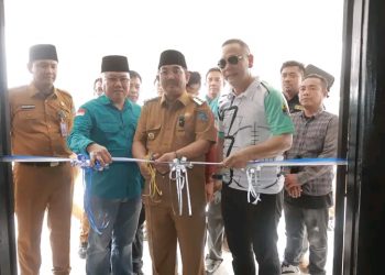 Resmikan Sport Center, Bupati Tanjab Barat Dukung Prestasi Atlet Menuju Porprov Jambi
