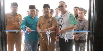 Resmikan Sport Center, Bupati Tanjab Barat Dukung Prestasi Atlet Menuju Porprov Jambi