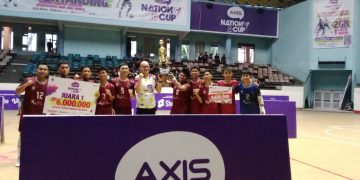 Membanggakan! Tim Futsal SMA Negeri 1 Tanjung Jabung Barat Juarai Piala Axis National Cup 2024