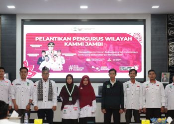 Ketua PP KAMMI Lantik Pengurus Wilayah KAMMI Jambi Priode 2024 – 2026