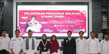 Ketua PP KAMMI Lantik Pengurus Wilayah KAMMI Jambi Priode 2024 – 2026