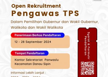 Jelang Pilkada Serentak 2024, Panwascam Danau Sipin Lakukan Perekrutan PTPS