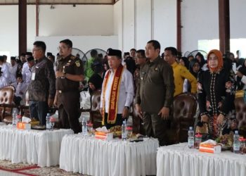 Gubernur Al Haris Bersama Mashuri Hadiri Masa Perpanjangan Jabatan BPD se-Kabupaten Bungo