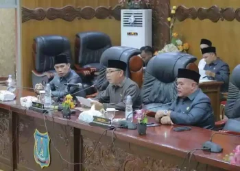 DPRD Gelar Rapat Paripurna Pembentukan Alat Kelengkapan DPRD Tanjabbar Masa Jabatan Tahun 2024-2029