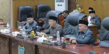 DPRD Gelar Rapat Paripurna Pembentukan Alat Kelengkapan DPRD Tanjabbar Masa Jabatan Tahun 2024-2029