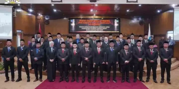 Paripurna Istimewa, 35 Anggota DPRD Tanjabbar Masa Jabatan 2024-2025 dilantik dan di Ambil Sumpah