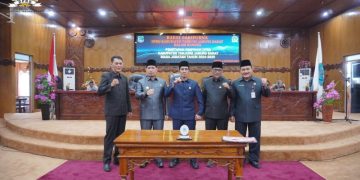 DPRD Tanjabbar Gelar Paripurna Pelantikan Pimpinan DPRD Masa Jabatan 2024-2029