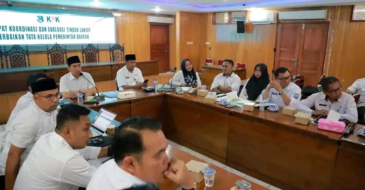 Pjs. Bupati Tanjung Jabung Barat Ikuti Rapat Koordinasi MCP KPK, Tekankan Optimalisasi MCP di Akhir Tahun