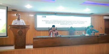 Pjs Bupati Hadiri FGD Rapat Pembahasan BKBK Kelurahan