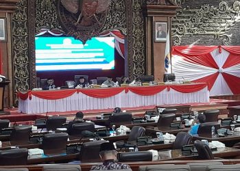 Rapat Paripurna Diawali Debat, Hingga Walkout nya Anggota DPRD dari Ruang Sidang