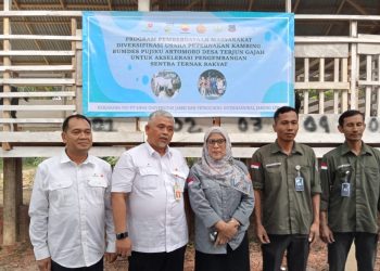 Kembali Bantu 30 Ekor Kambing, Masyarakat Desa Terjun Gajah Ucapkan Terimakasih ke SKK Migas – PetroChina