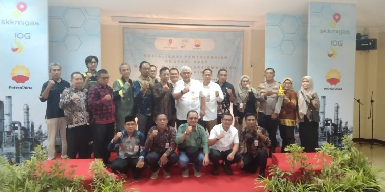 Kepala Desa Di Tanjab Barat Dukung Pelaksanaan Sosialisasi Okupasi BMN Hulu Migas PT PetroChina Internasional Jabung Ltd