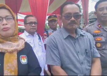 Simulasi Pemungutan dan Penghitungan Suara Pilkada Serentak 2024 Di KPU Tebo