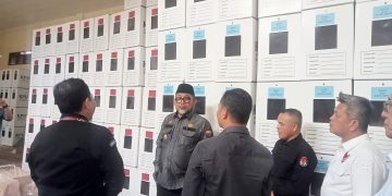 Pj Gubernur Sudirman Pantau Persiapan Pilkada Serentak Tahun 2024 di Muaro Jambi