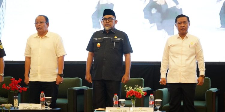 Pjs Gubernur Sudirman Ajak Forkopimda dan Semua Komponen Bersinergi Sukseskan Pilkada Serentak 2024