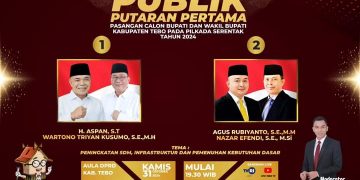 KPU Tebo Akan Menggelar Debat Kandidat Pilkada Pertama 2024 Dengan Tema: PENINGKATAN SDM, INFRASTRUKTUR DAN PEMENUHAN KEBUTUHAN DASAR