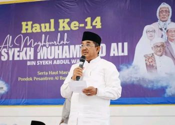 Bupati Anwar Sadat Hadiri Haul ke-14 Syekh Muhammad Ali di Ponpes Al Baqiyatush Shalihat