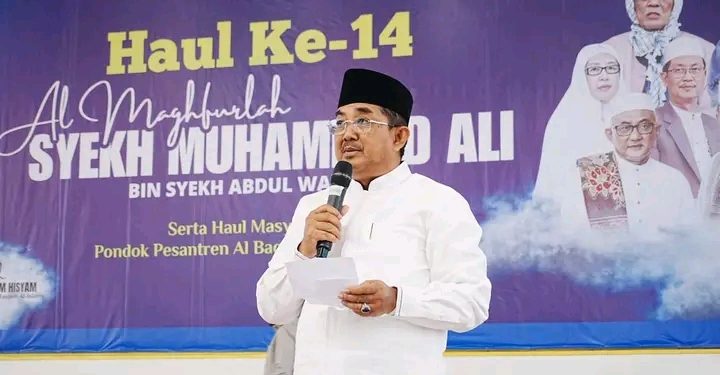 Bupati Anwar Sadat Hadiri Haul ke-14 Syekh Muhammad Ali di Ponpes Al Baqiyatush Shalihat