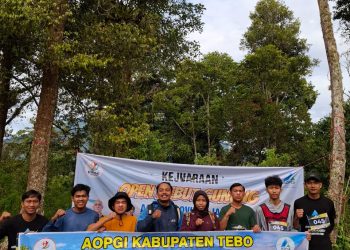 AOPGI Tebo Berhasil Raih Perak di Kejuaraan Open Kebut Gunung Provinsi Jambi