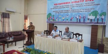 DPRD Tanjabbar Gelar FGD Ranperda Inisiatif, Program Jaminan Sosial Ketenagakerjaan dan Keolahragaan Daerah